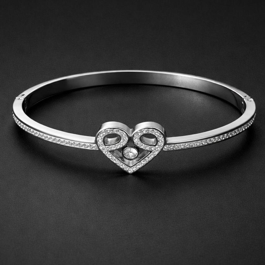 Heart Bengal CZ Bracelet